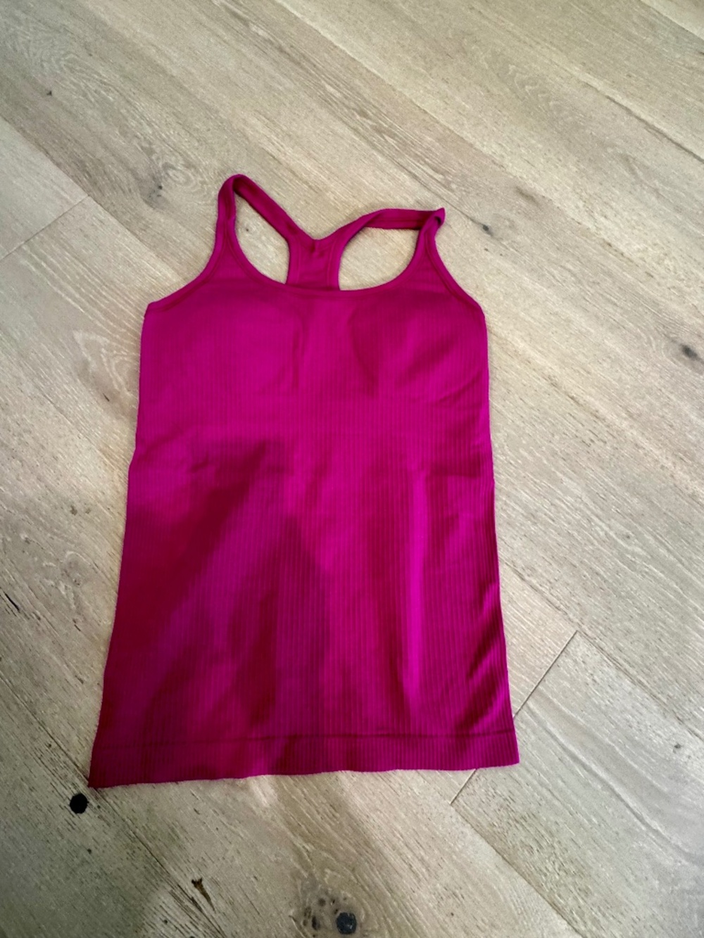 Womens Lululenon Ebb to Street Pink Tank Top
